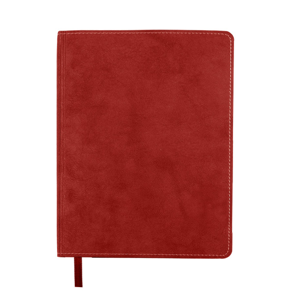 Ежедневник недатированный EMBER, бордовый, формат А5, блок в линейку