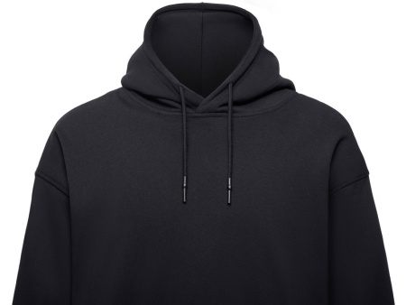 Худи оверсайз Alpha.01 унисекс, черный