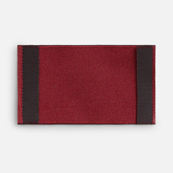 Лейбл тканевый Epsilon, M, бордовый