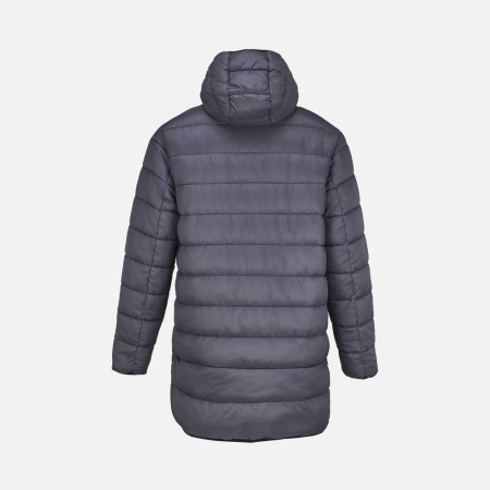 Куртка-парка унисекс Reverse, черная, размер 3XL