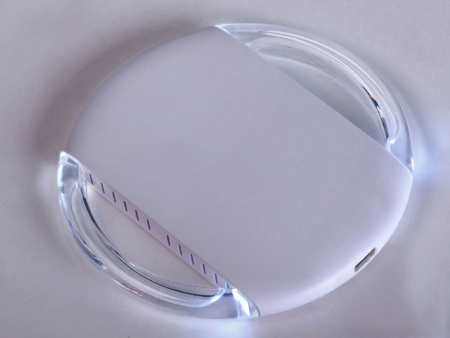 Беспроводное зарядное устройство Cos, 5 Вт, белый Беспроводное зарядное устройство Cos, 5 Вт, белый