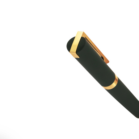 РУЧКА  "MILANO" ШАРИКОВАЯ  АВТОМАТИЧЕСКАЯ, ЗЕЛЕНЫЙ МЕТАЛЛИЧЕСКИЙ КОРПУС 1.0 ММ, СИНЯЯ