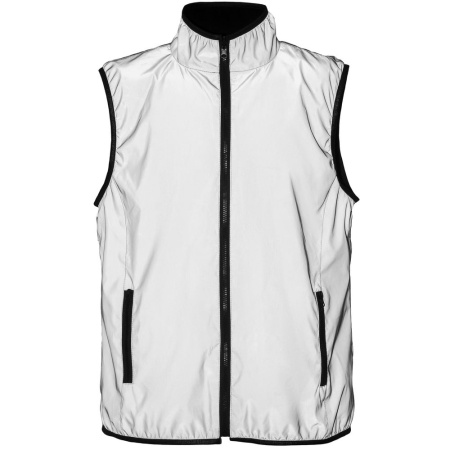 Жилет двусторонний Manifest из светоотражающей ткани, серый, размер XL/XXL