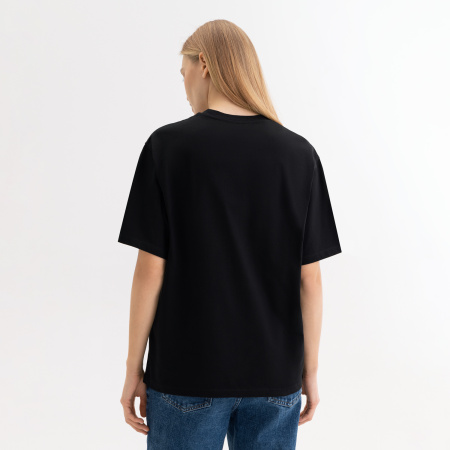 Футболка унисекс Раст (Rust), 240 гр., черная, размер XL