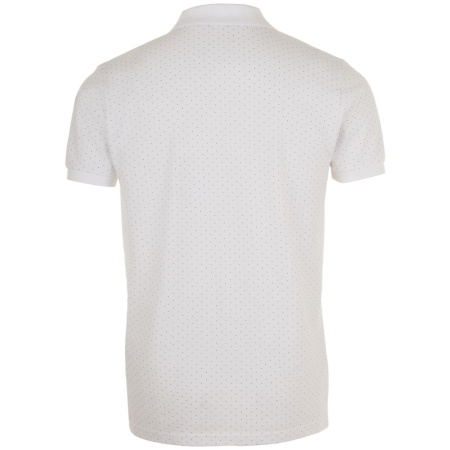 Рубашка поло мужская Brandy Men, белая с темно-синим, размер XXL