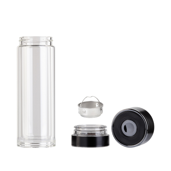 Заварочный термос "Press" 400 мл, серебристый