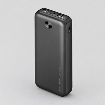Внешний АКБ NRG Power V2 10000 мА-ч, 2A, 2xUSB