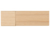 Флеш-карта USB 2.0 16 Gb Woody с магнитным колпачком, натуральный