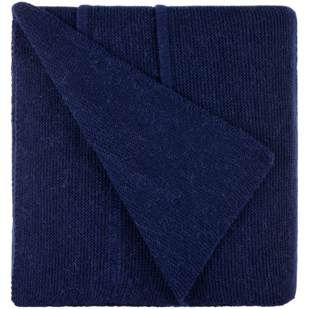 Плед Nessona Alpaca, темно-синий