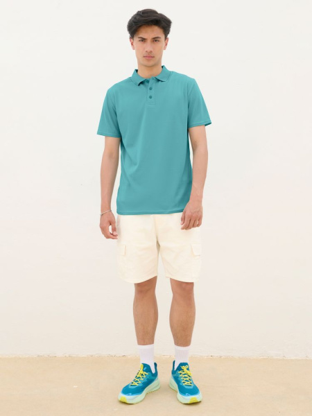 Рубашка поло унисекс Pitcher, белая, размер XS