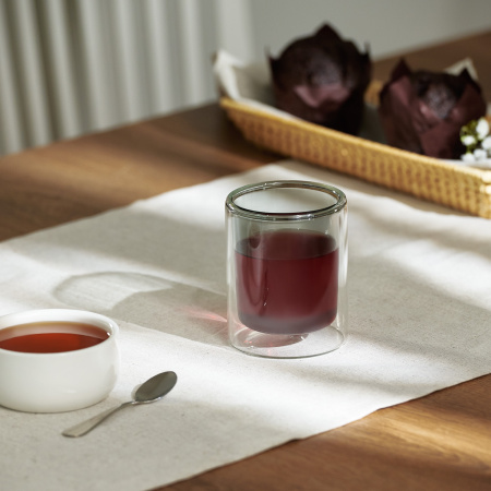 Стакан стеклянный с двойными стенками Marlo