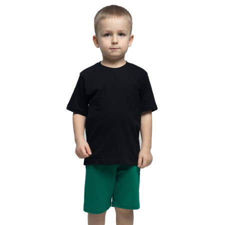 Футболка MODERN ДЕТ 155г О-ворот черный XXS