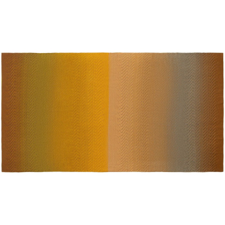 Плед Dreamshades, желтый с коричневым