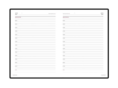 Ежедневник недатированный А4 Velvet