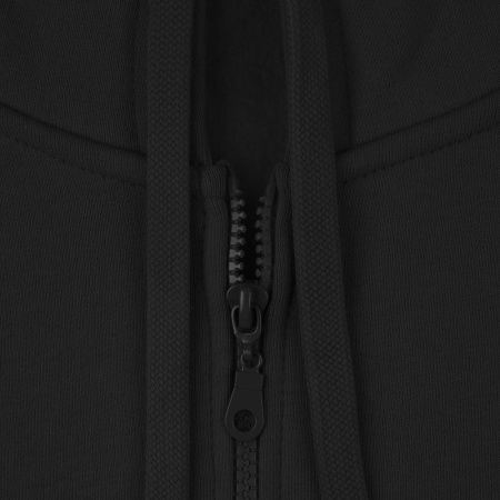 Толстовка на молнии с капюшоном Siverga Heavy 2.0, черная, размер 5XL