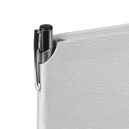 Ежедневник Молто (Molto) недатированный, серебряный (без упаковки, без стикера)