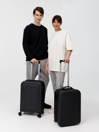 Чемодан Platta, черный