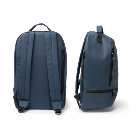 Рюкзак из искусственной кожи DERICK, морской синий