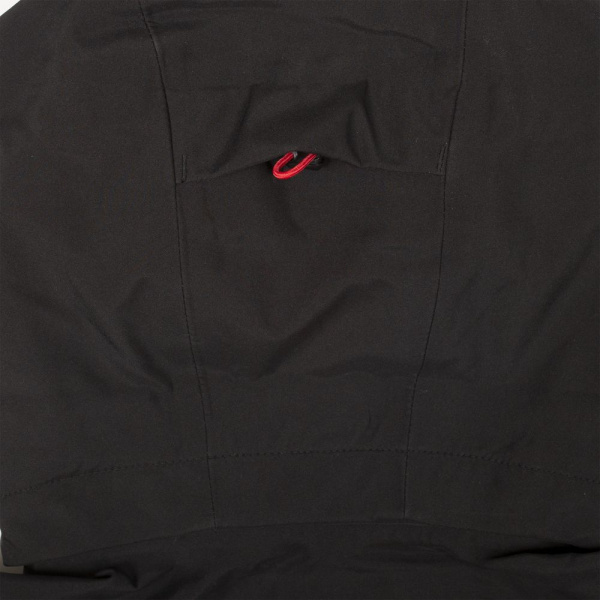 Куртка софтшелл мужская Patrol черная с красным, размер S