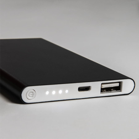 Универсальный аккумулятор Al 4 (4000 мАч), черный, 11х6.9х0,98 см