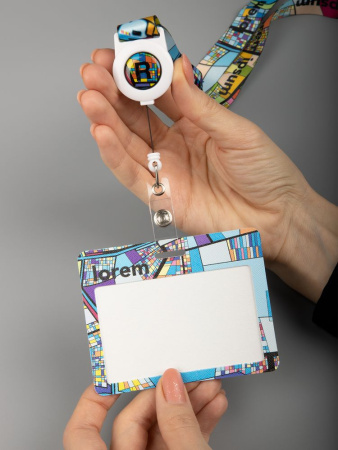 Карман для пропуска Saff Plus на заказ