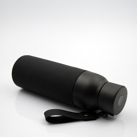 Термобутылка Button Black (черный)