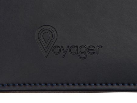 Органайзер с зарядным устройством Wanderer, 4000 mAh, темно-синий