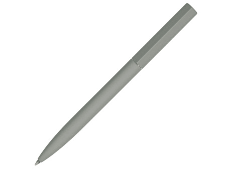 Шариковая металлическая ручка Minimalist софт-тач, серый