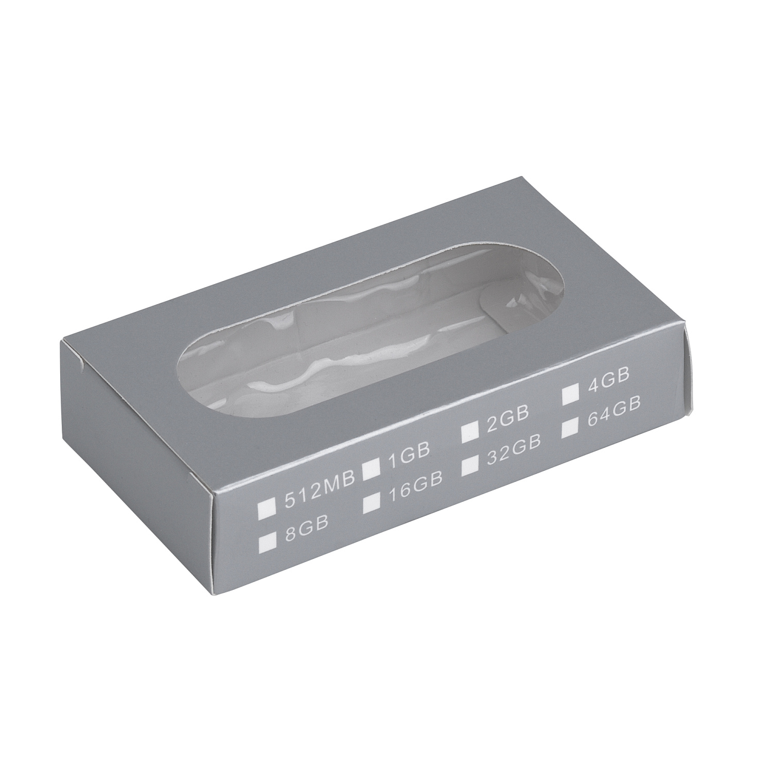 Флеш-карта USB 8GB "Абсолют", белая#