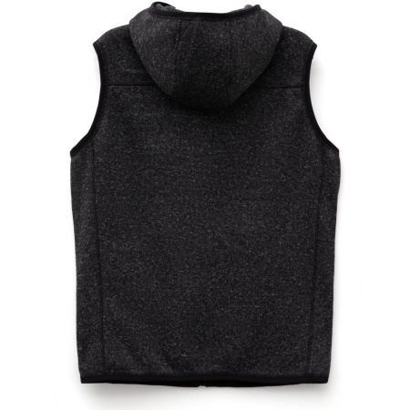 Жилет с капюшоном унисекс Gotland, черный, размер XXL