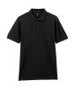Футболка поло PREMIUM COTTON ADULT DOUBLE PIQUE, ЧЕРНЫЙ 2XL