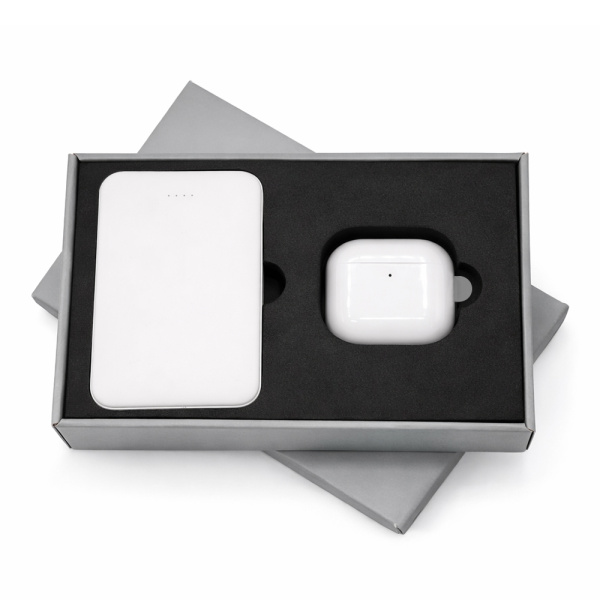 Подарочный набор Sound & Energy Duo, белый