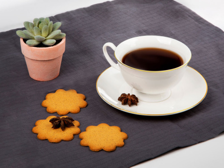 Чайная пара с золотой каймой, 200мл