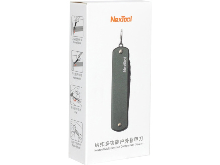 Мультитул-книпсер Nextool Multi Functional Nail Clipper, зеленый, 6 функций