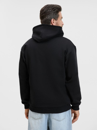 Худи унисекс оверсайз Songo, черное, размер 3XL/4XL