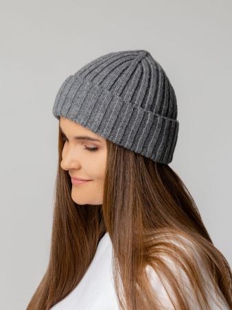 Шапка Uni, серый меланж Шапка Uni, серый меланж