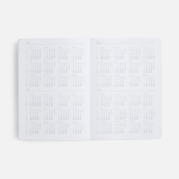 Ежедневник Must Metal, датированный, бирюзовый