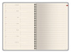 Еженедельник недатированный А5 Concept, коричневый