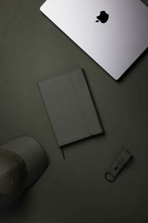 Блокнот VINGA Baltimore из переработанных полиуретана и бумаги GRS, А5