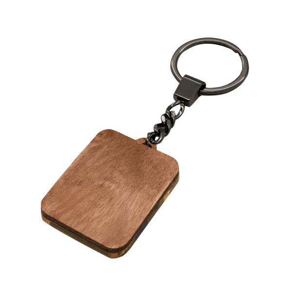 Брелок-обвес Нефтяная вышка (золотой с черным)