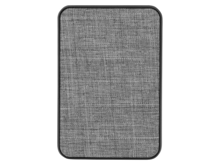 Портативное зарядное устройство из rPET Reborn, 5000 mAh, серый