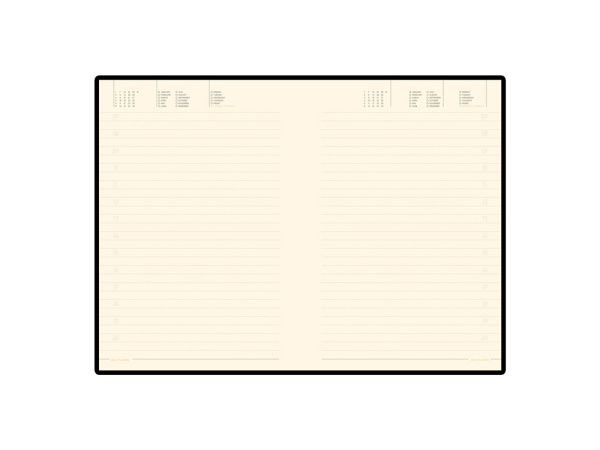 Ежедневник А5 недатированный Megapolis Soft, бордовый