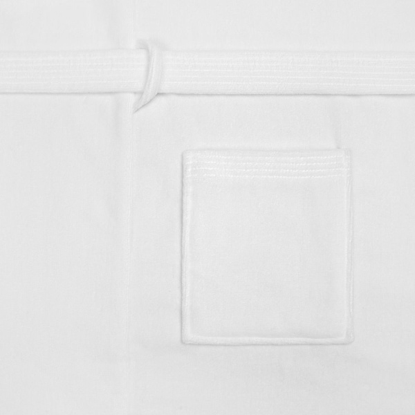 Халат махровый Aeris, белый, размер S/M