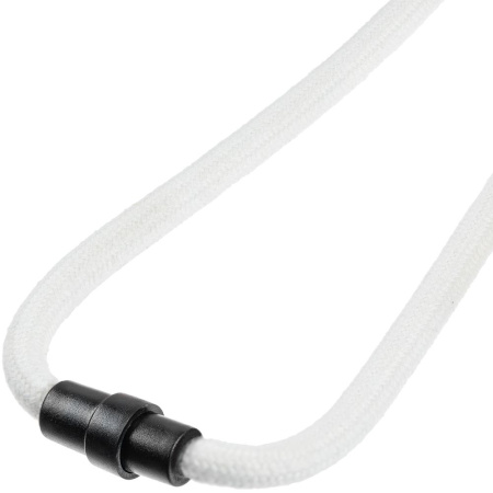 Шнурок для бейджа Tube Wood, белый