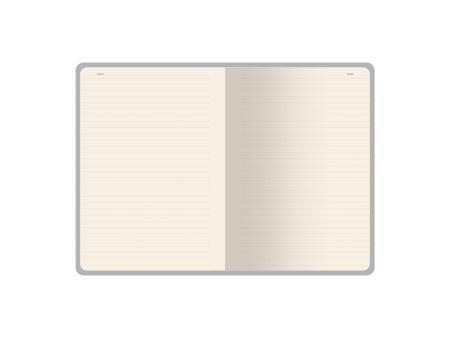 Блокнот А5  City Flex на резинке, зеленый