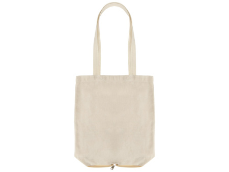 Складная сумка Jute из джута и хлопка, натуральный