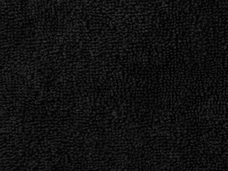 Полотенце Terry L, 450, черный