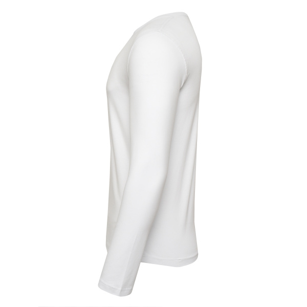 New Gen Футболка с длинным рукавом 180 г/м2 хлопок + лайкра белый XS