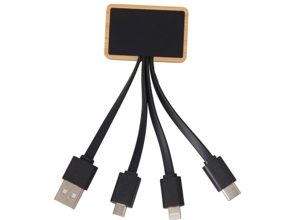 Кабель 3-в-1 с подсветкой лого Reedia S6 Кабель 3-в-1 с подсветкой лого Reedia S6
