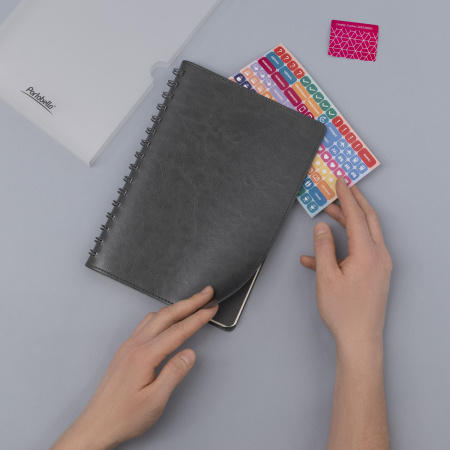 Ежедневник Виста Нео (Vista Neo) недатированный, серый